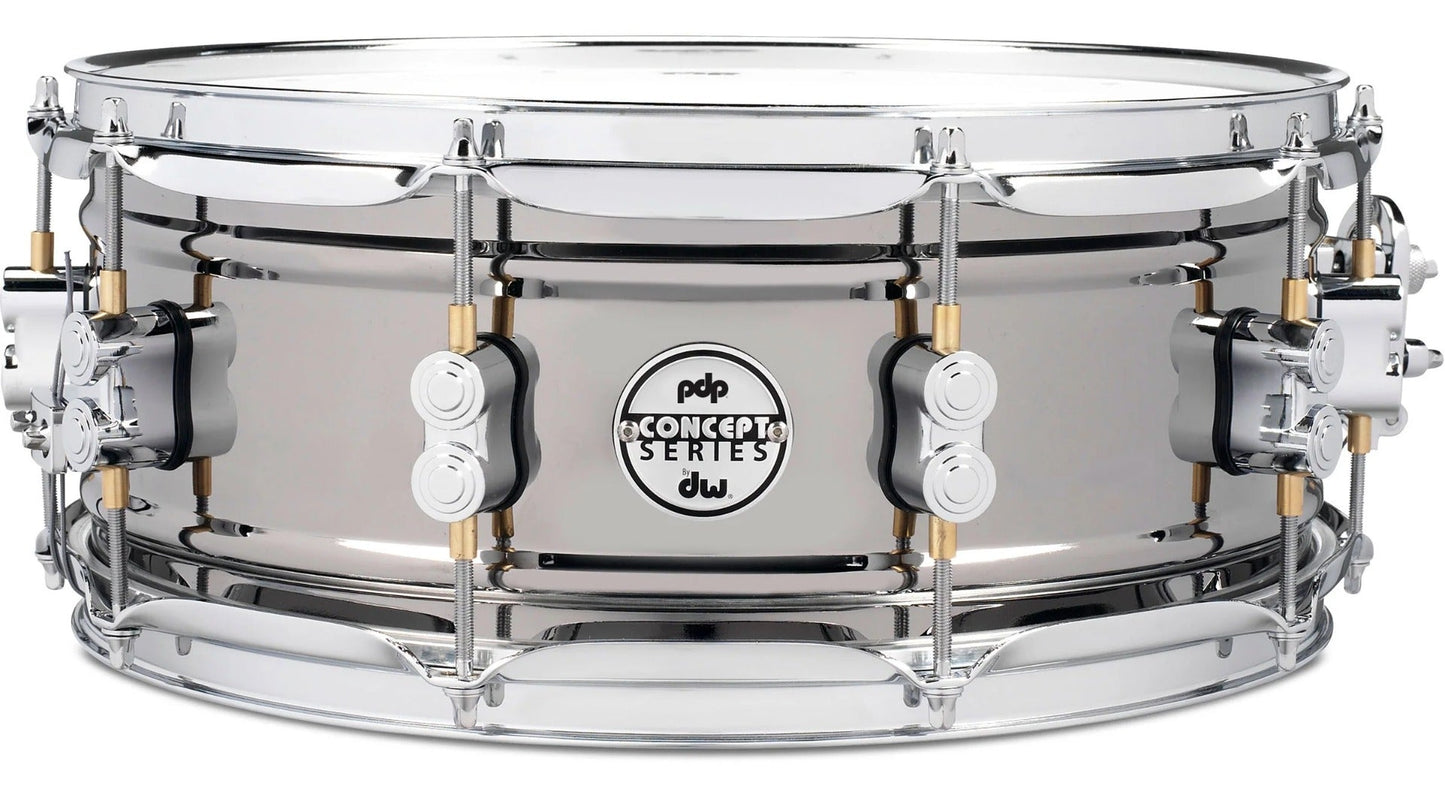 PDP Concept Series 5.5" x 14" Black Nickel Over Steel Snare Drum