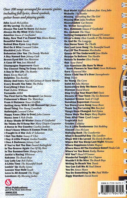 Best Acoustic Guitar Chord Songbook
