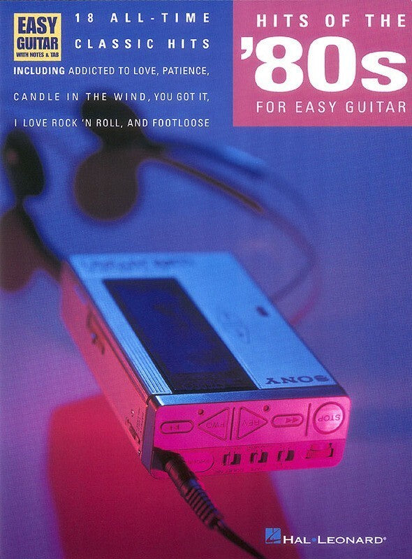 Hits of the 80s Easy Guitar Notes & Tab