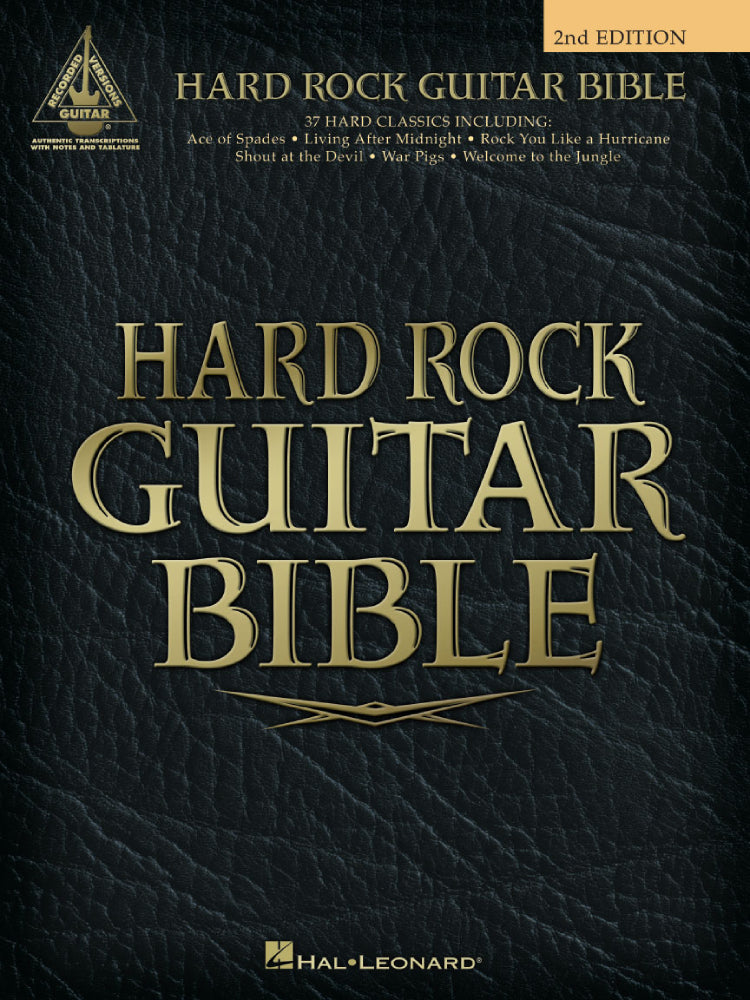 Hard Rock Guitar Bible 2nd Edition Recorded Version Guitar Tab