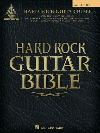 Hard Rock Guitar Bible 2nd Edition Recorded Version Guitar Tab