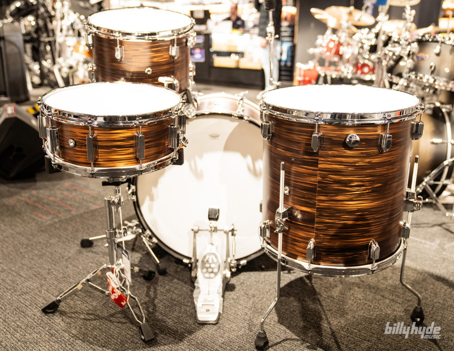 Pearl President Series Phenolic 75th Anniversary 4-Piece Shell Pack in Matte Bronze Oyster