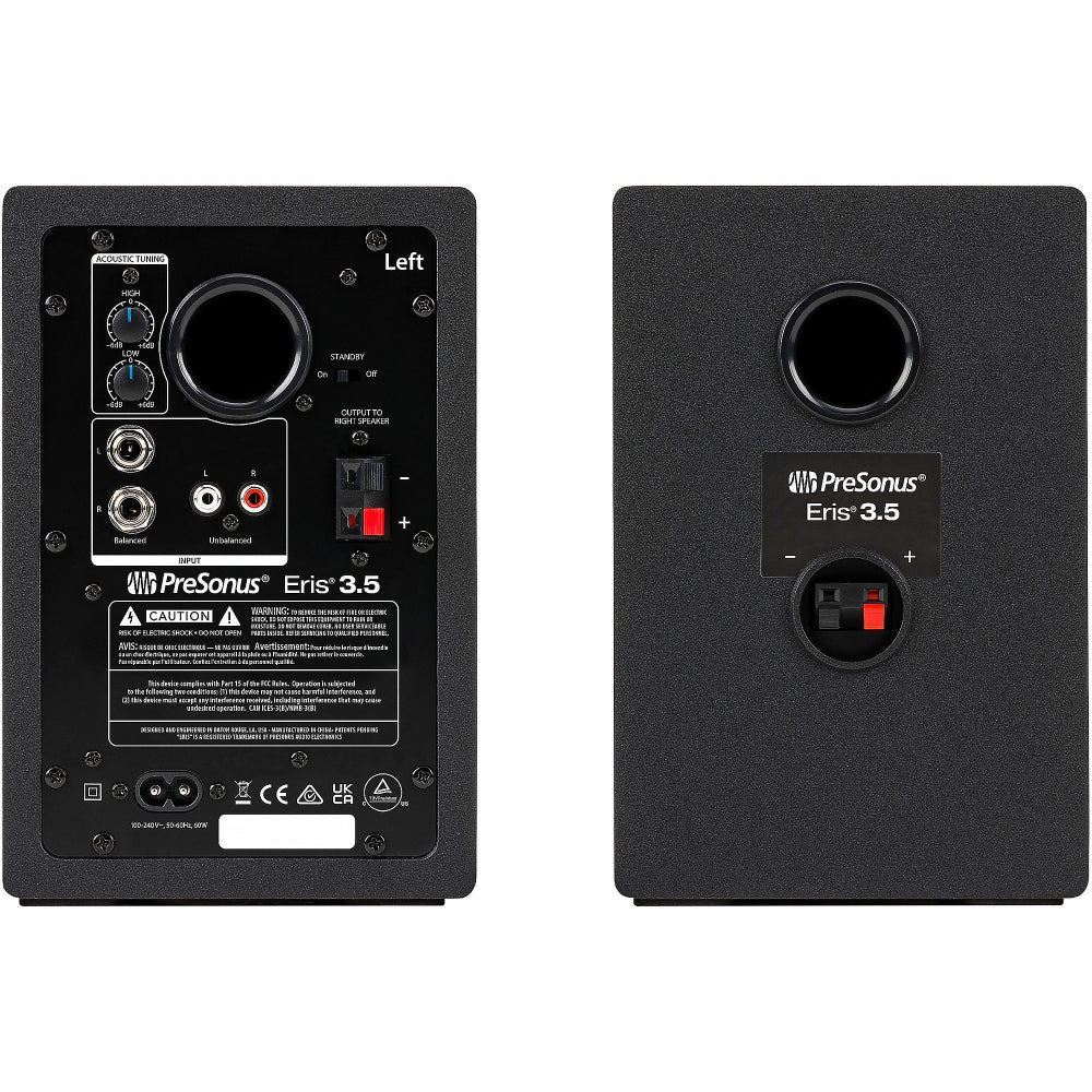 PreSonus ERIS 3.5 Active Media Reference Monitors Pair