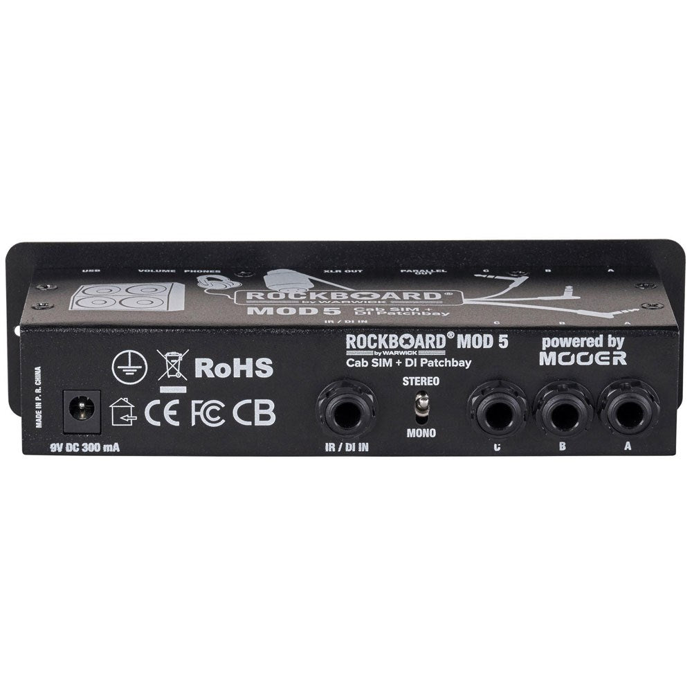Warwick RockBoard Module 5 Cab Sim & DI Patchbay