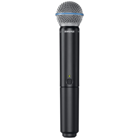 Shure Wireless Mic Handheld Transmitter BETA58 Mic; Auto Setup 662-686MHz