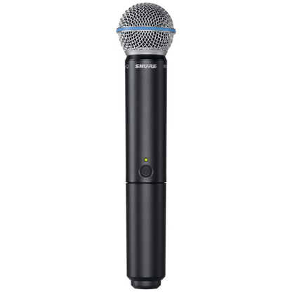 Shure BETA58 Wireless Handheld Transmitter Mic; Auto Setup 614-638MHz