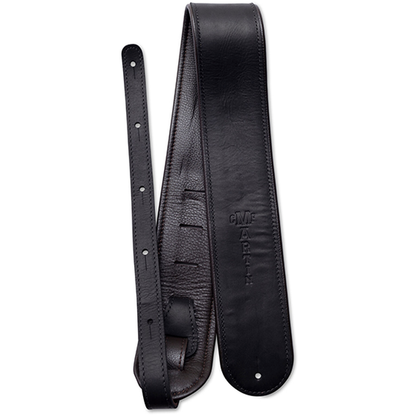 Martin Premium Rolled Leather Strap in Black
