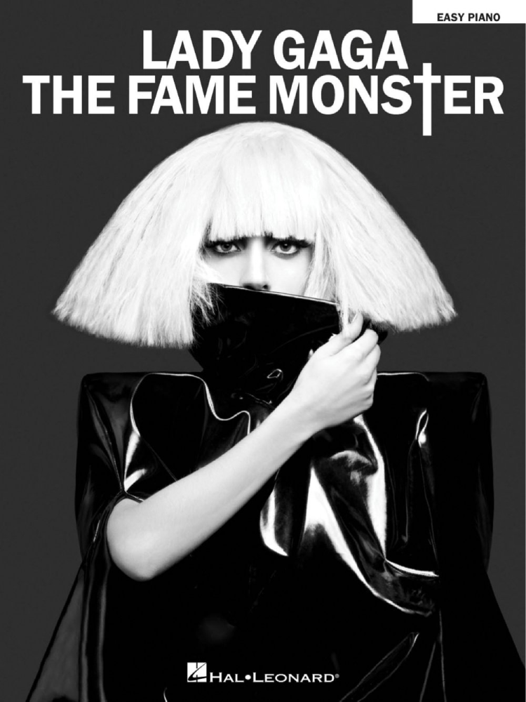 Lady Gaga The Fame Monster EASY PIANO