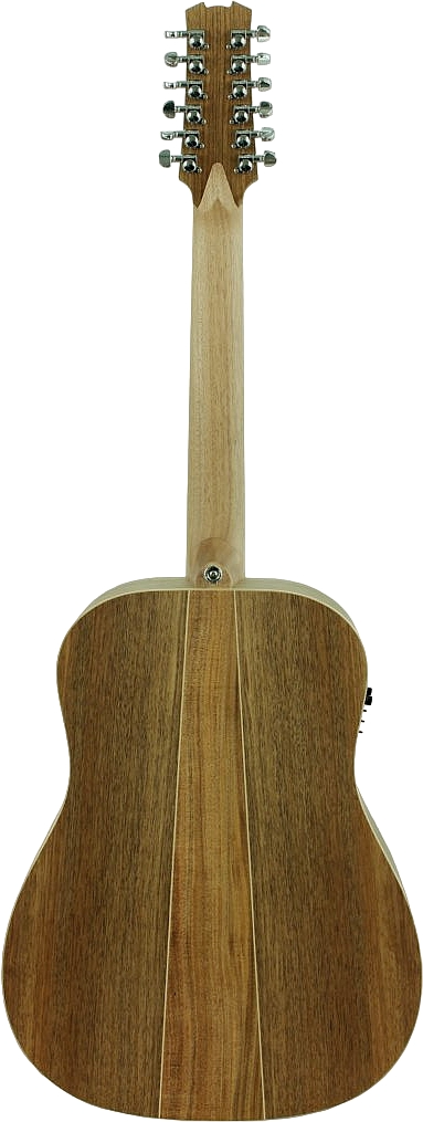 Cole Clark CCFL2E-12-BLBL-AE-HUM 12-String Dual Output in Natural