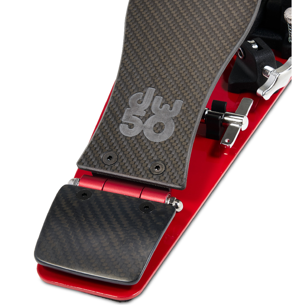 DW 50th Anniversary Limited Edition Carbon Fiber 5000 Single Kick Pedal
