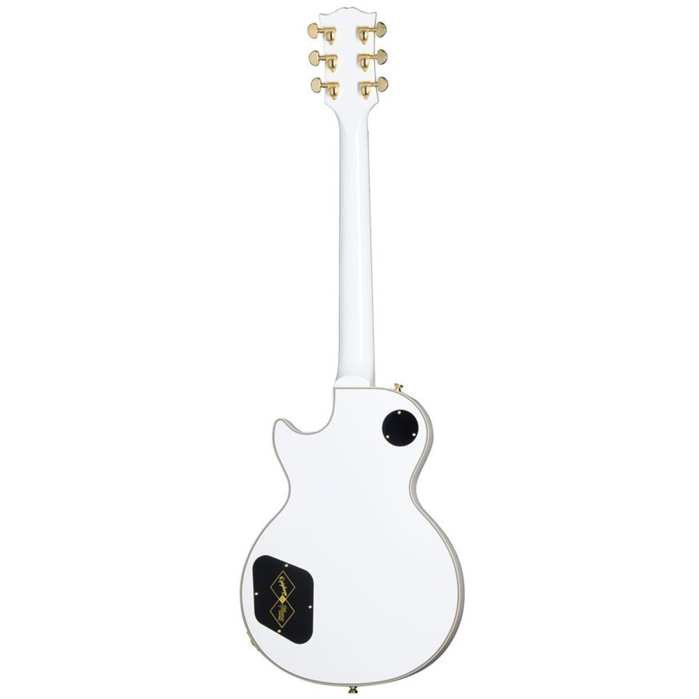 Epiphone "Inspired by Gibson Custom" Les Paul Custom w/Case in Alpine White