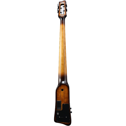 Ibanez UB804 Fretless  4 String Standing Bass with Stand in Mahogany Oil Burst