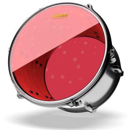 Evans Hydraulic 6" Red Tom Drum Head