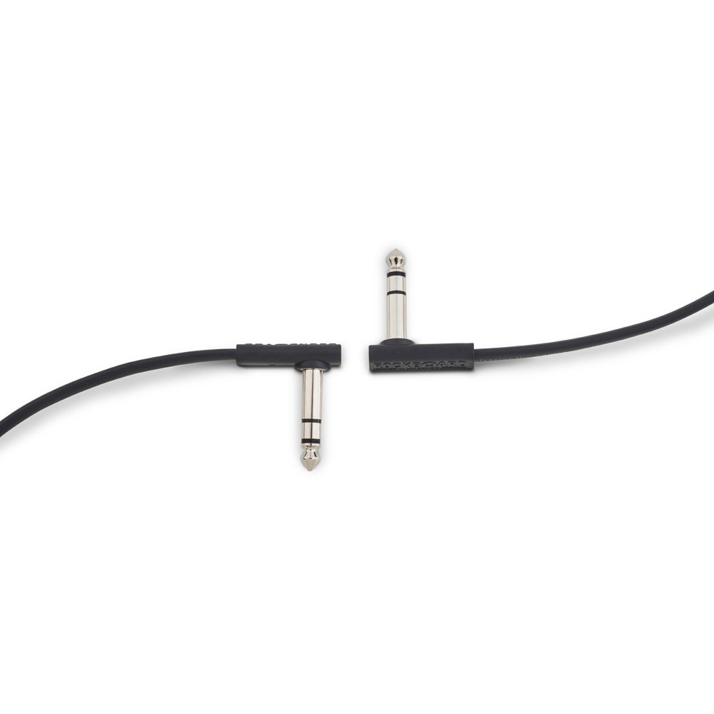 Warwick RockBoard 15cm Flat TRS Cable in Black
