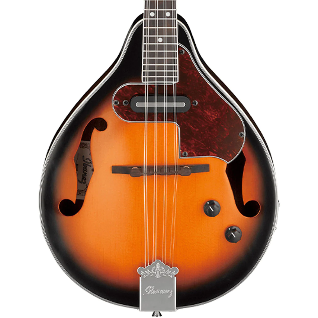 Ibanez M510E 8 String Mandolin in Brown Sunburst High Gloss