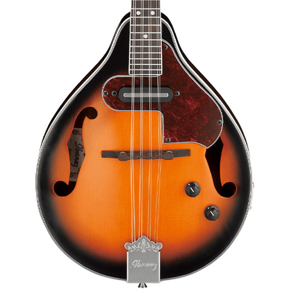 Ibanez M510E 8 String Mandolin in Brown Sunburst High Gloss