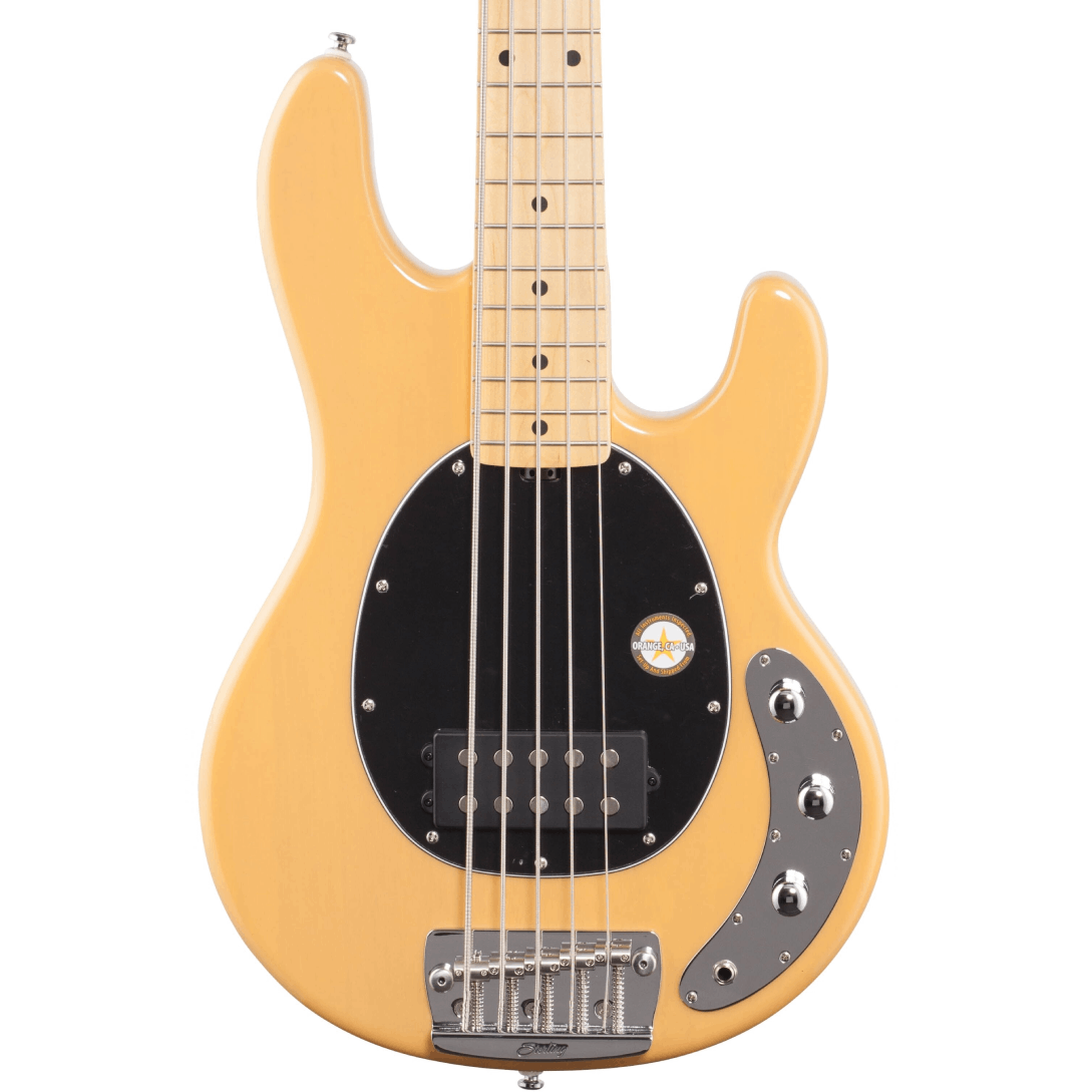 Sterling By Music Man StingRay Classic RAY25CA 5 String in Butterscotch