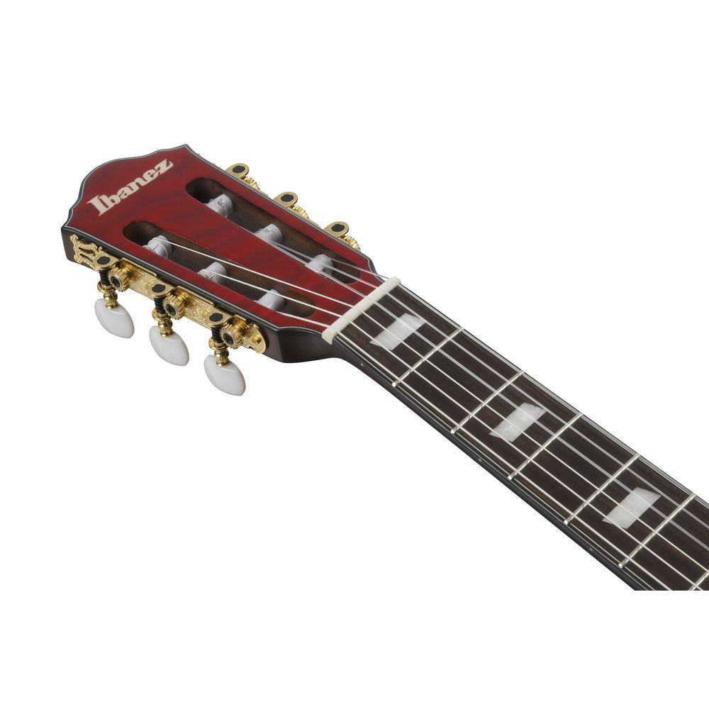 Ibanez FRH20QMN Electric Nylon String in Wine Red Low Gloss