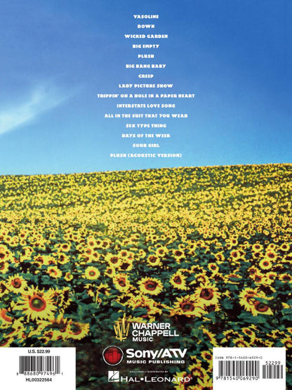 Stone Temple Pilots Thank You Recorded Version Guitar Tab