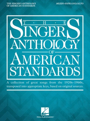 SINGERS ANTHOLOGY AMERICAN STANDARDS MEZZO
