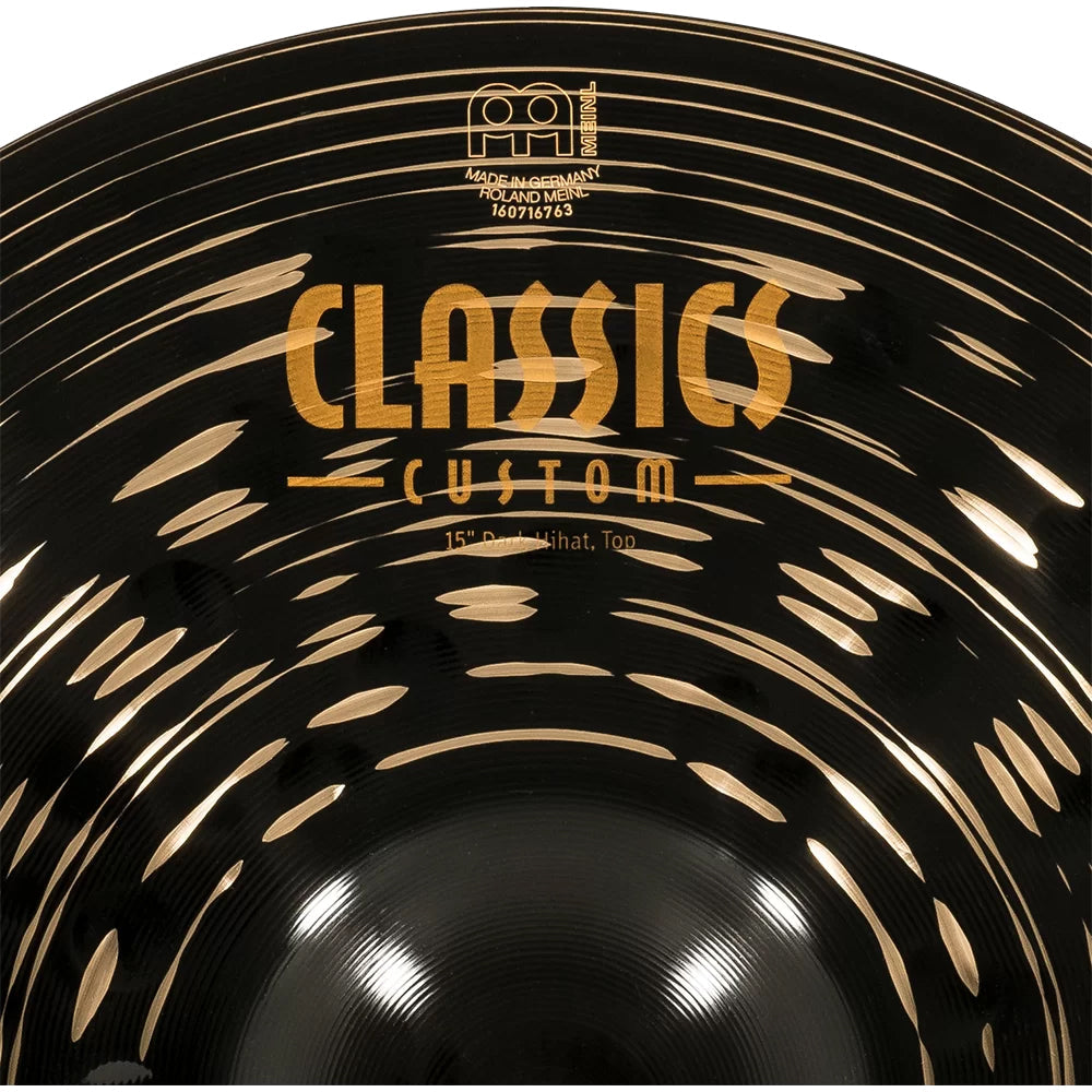 Meinl Cymbals Classics Custom Dark 15" HiHats