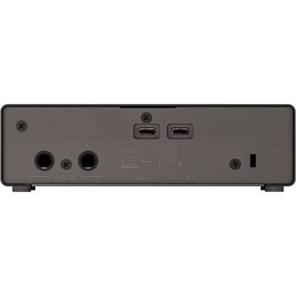 Yamaha UR12MK3 2-in/2-out USB-C Audio Interface in Black