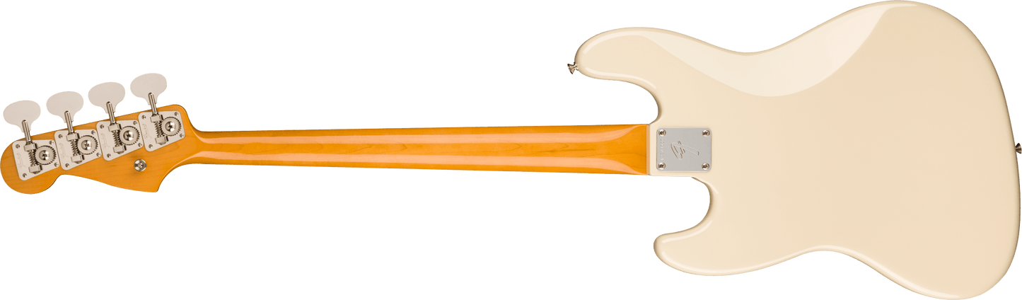 Fender American Vintage II 1966 Jazz Bass, Rosewood Fingerboard in Olympic White