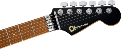Charvel Pro-Mod Plus San Dimas Style 1 HH FR CM, Carmalized Maple Fingerboard in Sangria Burst