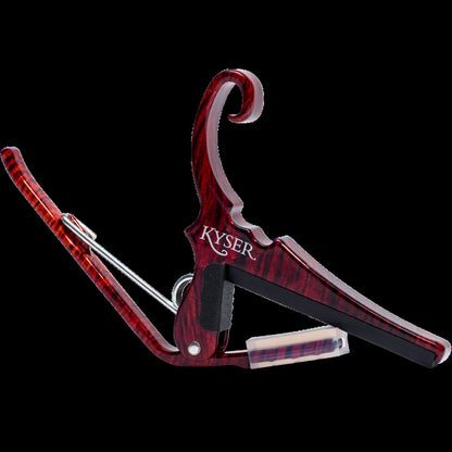 Kyser Quick Change Acoustic Guitar Capo in Rosewood