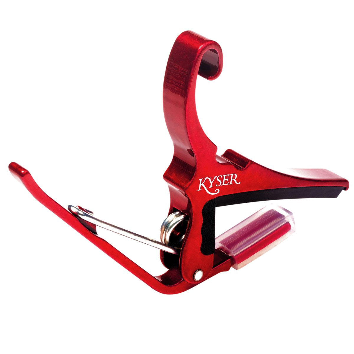 Kyser Quick Change Acoustic Guitar Capo in Ruby Red