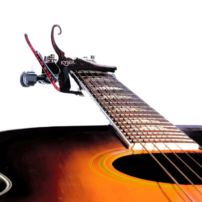 Kyser Quick Change Acoustic Guitar Capo in Rosewood