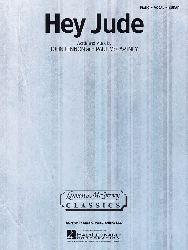 Hey Jude PVG Single Sheet