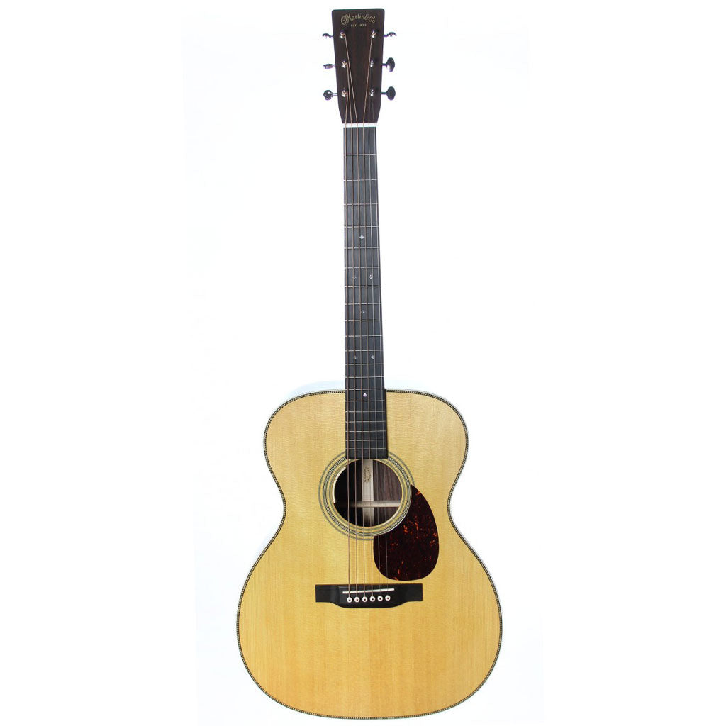 Martin OM 28E  Acoustic Electric Guitar in Natural