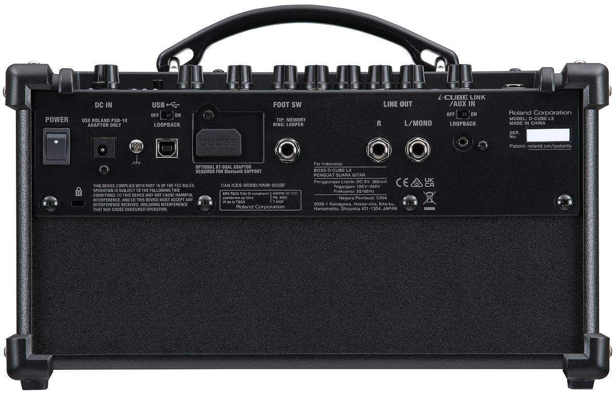 BOSS Dual Cube LX 2X4" 10W Guitar Combo Amp