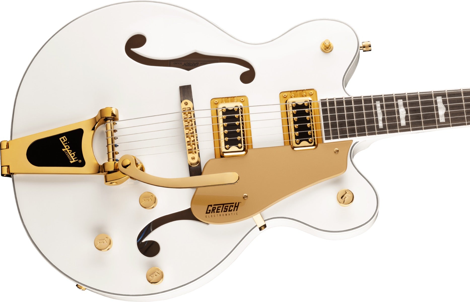 Gretsch G5422TG Electromatic Classic Hollow Body Double Cut with Bigsby in Snowcrest White