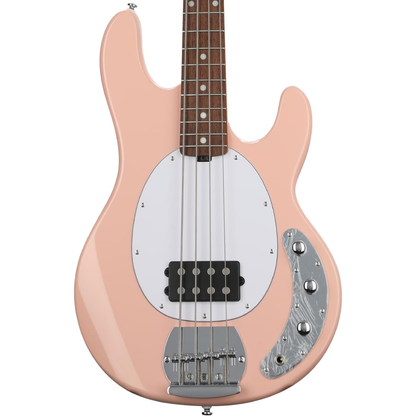 Sterling By Music Man StingRay RAY4 Bass Guitar in Pueblo Pink