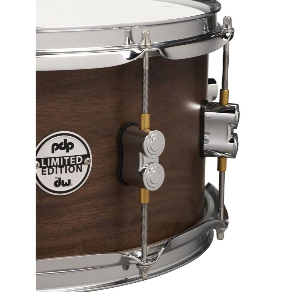 PDP Limited Edition 6.5" x 14" Maple Walnut Natural Satin Snare Drum