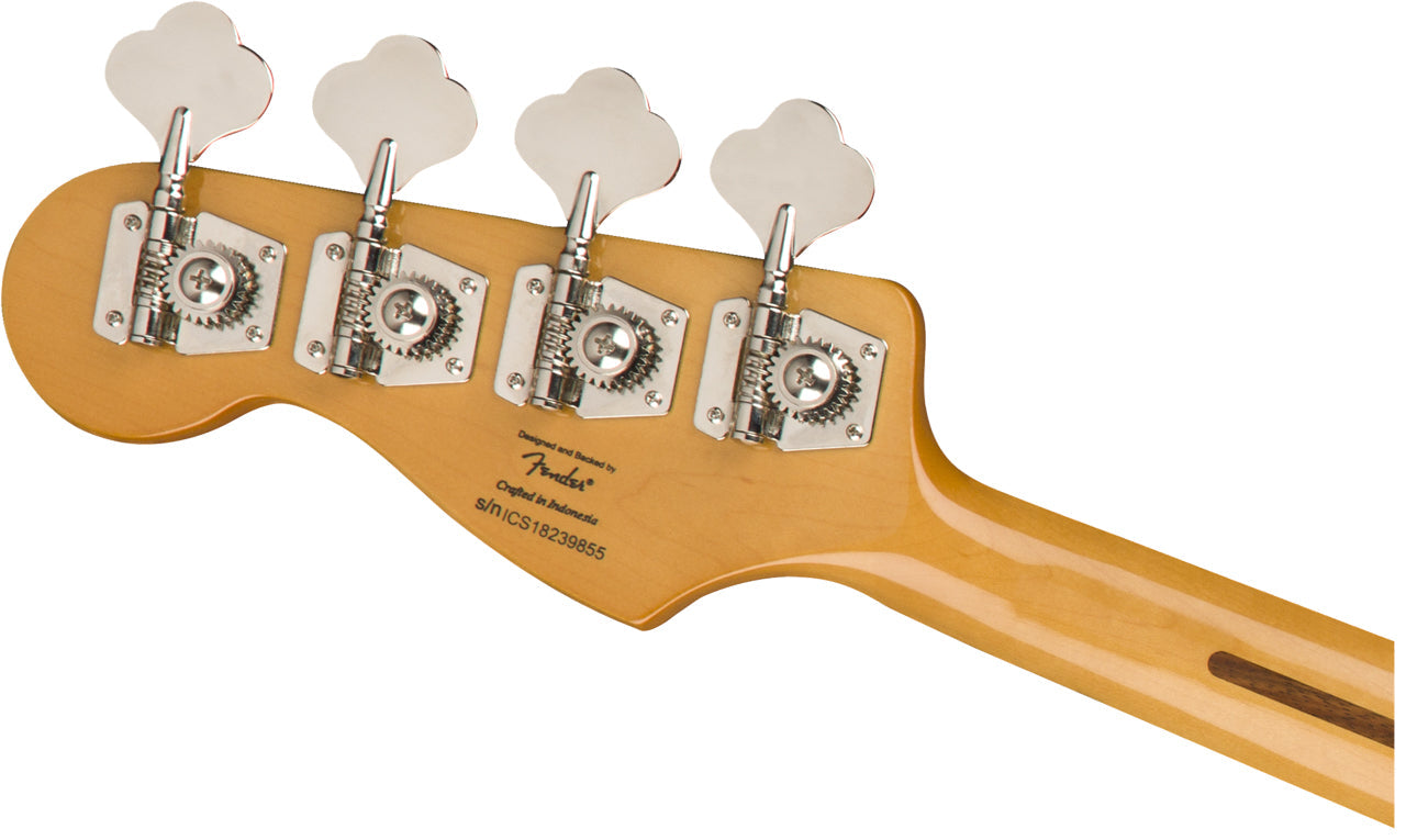 Squier Classic Vibe 70s Jazz Bass, Maple Fingerboard in Black