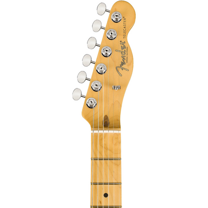 Fender American Professional Classic Telecaster Electric Guitar, Maple Fingerboard in Faded Sherwood Green Metallic