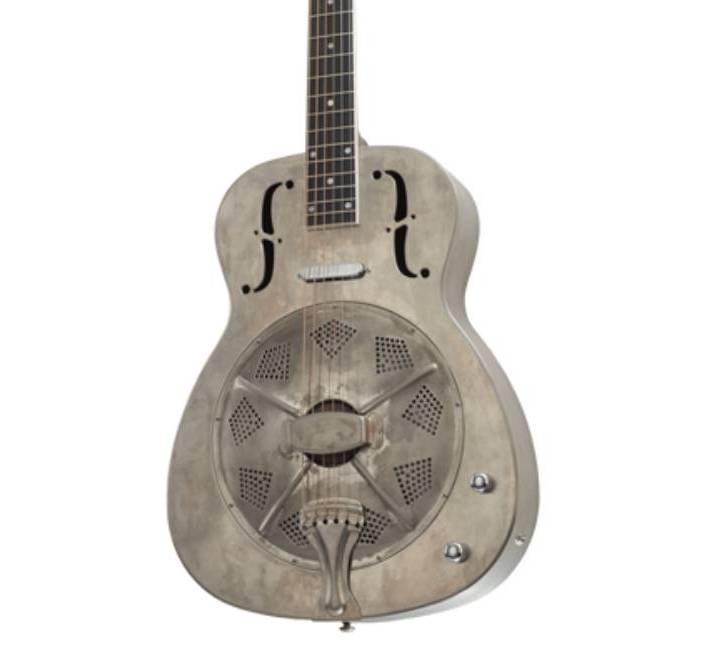 Bourbon Street BSR-1C-A Single Cone Acoustic Guitar in Antique Finish