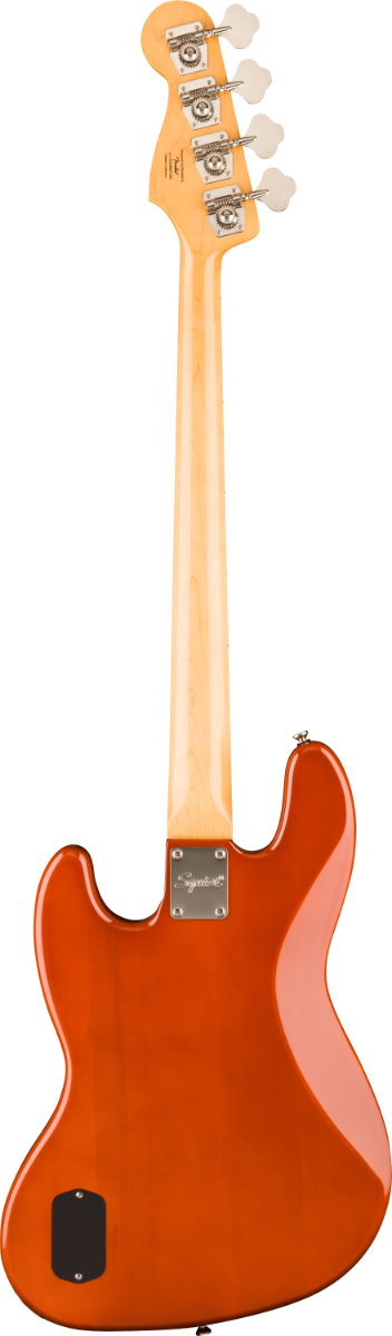 Squier Classic Vibe Active '70s Jazz Bass Guitar, Maple Fingerboard in Mocha