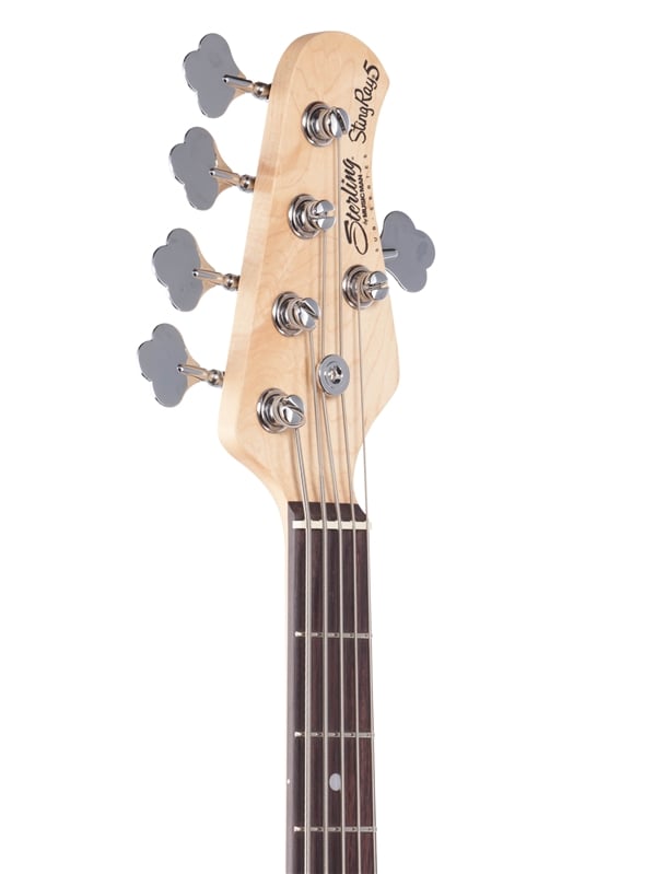 Sterling By Music Man StingRay Ray5 5 String in Trans Blue Satin