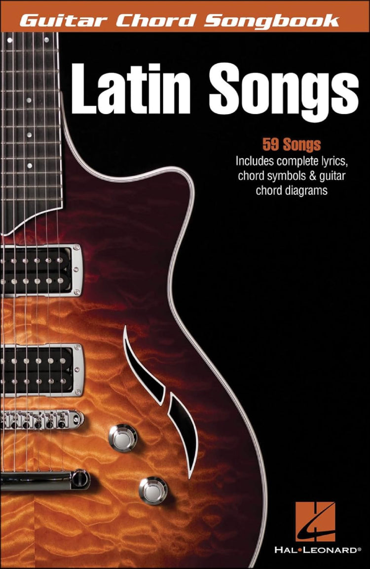 Latin Songs Guitar Chord Songbook