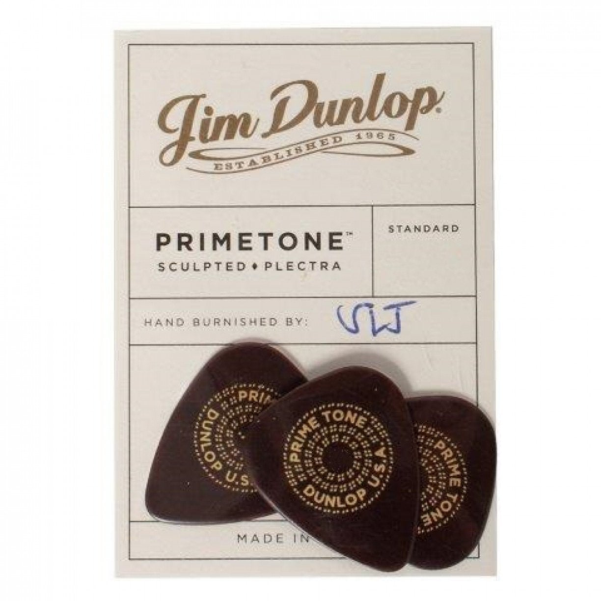 Jim Dunlop 0.96MM Primetone Standard Smooth Picks 3 Pack