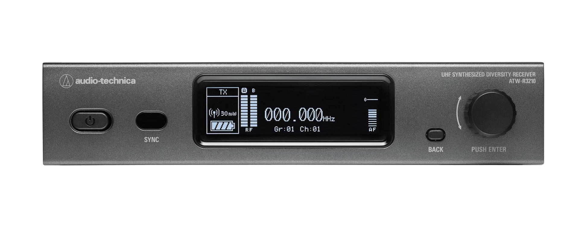 Audio-Technica 3000 Series Wireless Mic System: ATW-R3210 receiver & Handheld Transmitter