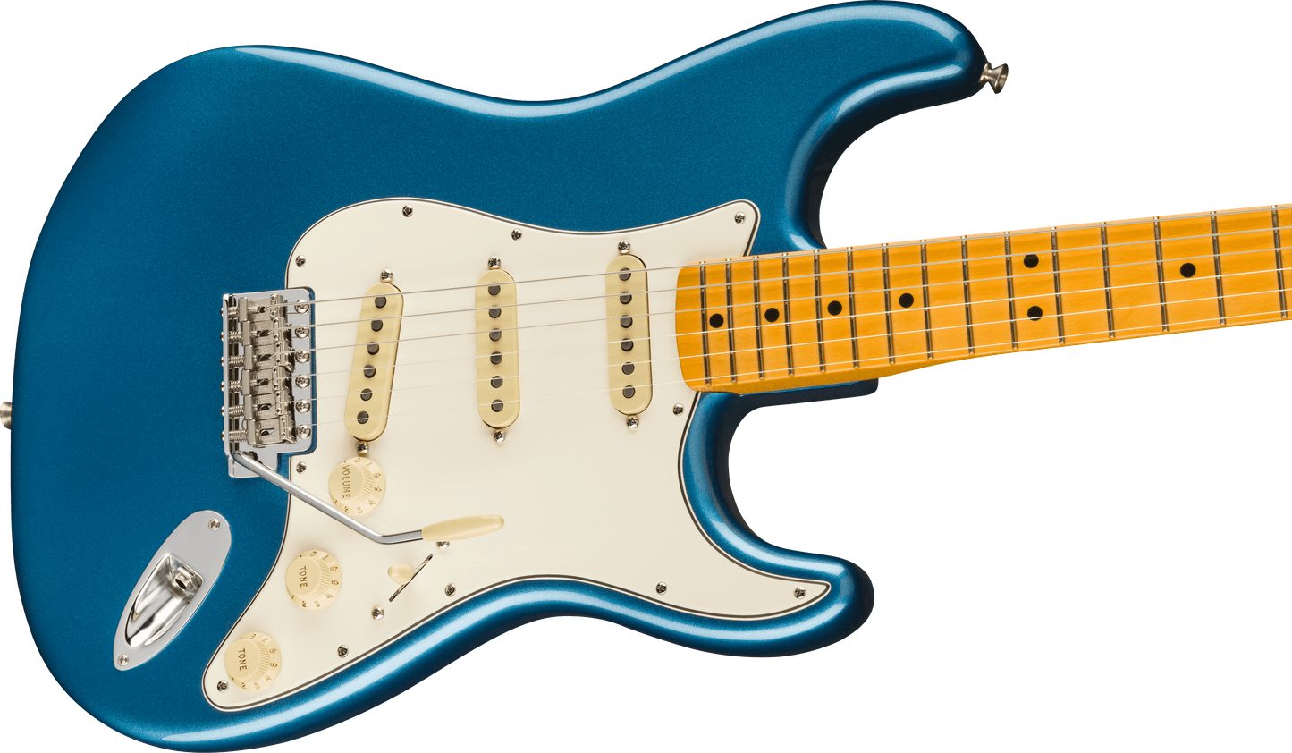 Fender American Vintage II 1973 Stratocaster, Maple Fingerboard in Lake Placid Blue