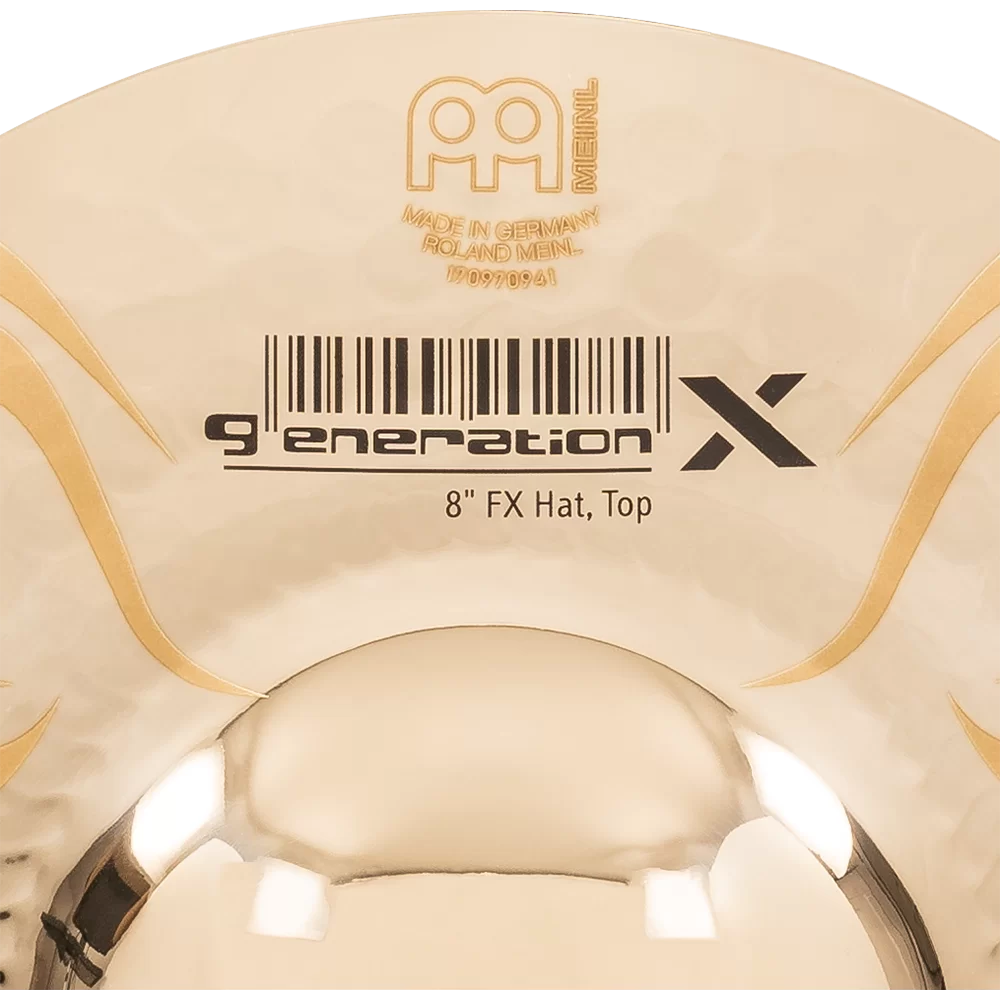 Meinl Cymbals Generation X  8" FX HiHats