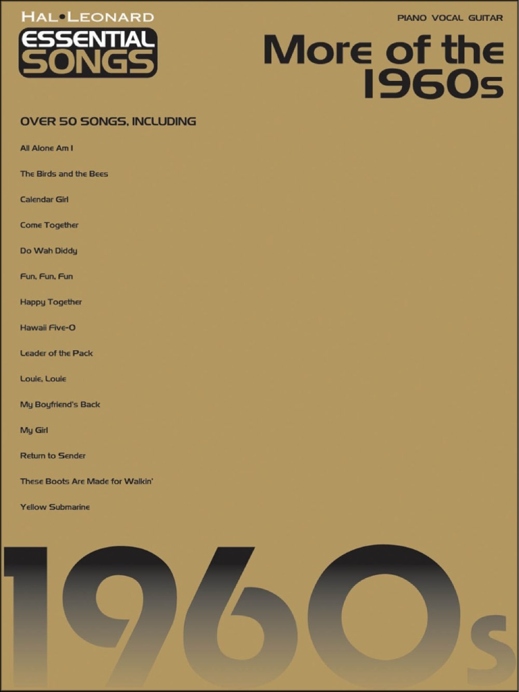 Essential Songs More of the 1960s PVG