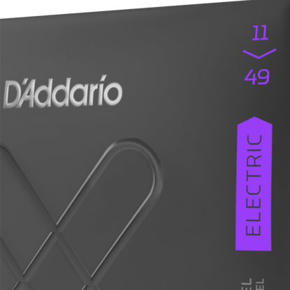 D'Addario XTE1149 XT Nickel Plated Steel Electric Guitar Strings Medium .011-.049  Gauge