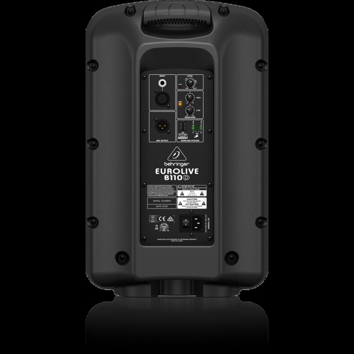 Behringer Eurolive B110D Active 300W 2 Way 10" PA Speaker